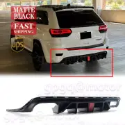 GI I Matte Rear Diffuser W/ LED For Jeep Grand Cherokee SRT Trackhawk WK2 17-21
