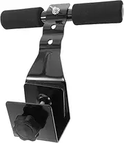 ibasenice Ergonomic Sit Up Bar for Home Fitness Durable Exercise Accessory for Abdominal Workouts Sturdy Support Tool with Strong Clamp for Stability for Sit Ups and Ab Curls