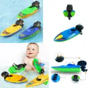 Baby Wind Up Clockwork Boat Ship Toys Bath Play Water Bathtub Shower Toys Gifts