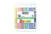 Texta Zoom Crayon Hard Case Pack Of 12