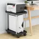 大型電腦主機打印機一體置物架家用辦公室影印機落地帶輪移動托架