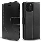 Urban Everyday Wallet Case (Suits iPhone 14 Pro Max) - Black