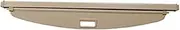 MEXWLOP Trunk Cargo Cover, for Hyundai, for Santa Fe 2007-2010, Safety Shield Rear Luggage Curtain Partition Privacy Car Accessories Retractable Trunk Shelf(Beige)