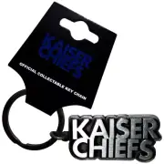 KAISER CHIEFS - SKEWED LOGO - METAL KEYCHAIN - BRAND NEW - MUSIC KAISKEY01