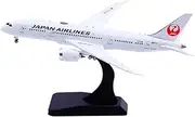 Pre-Built Model Aircraft 13cm for Japan Airlines B787-8 JA833J Diecast Airplane Model 1:400 Scale Aircraft Display Model for Collectors Miniature Airplane Model