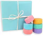 BATH BOX Shower Steamer Spa Gift Set, Shower Bombs Aromatherapy Vapor Steam Tablets for Relaxation, Stress Relief & Nasal Congestion, Essential Oil Scented Self Care, Natural & Handmade in Australia, 6 Piece Hamper Gift Box