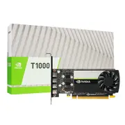 Leadtek nVidia Quadro T1000 8GB GDDR6, PCIe Workstation Video Card, 896 CUDA cores, PCI-E 3.0 x16, 4x mDP