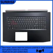 For Acer Helios 300 PH317-51-52 N17C3 Upper Palmrest Cover Keyboard W/Backlit