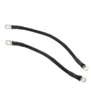 Battery Cable Kit Black For Harley FLSTS Heritage Springer 1997-1998