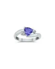 Gem Spark 14K 0.78 ct. tw. Diamond & Tanzanite Ring