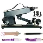 Electronic Thrusting Sex Machine With Dildo Accessories For Men Women Couples
