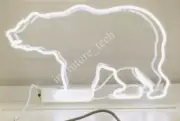14"x10" Polar Bear Neon Sign Acrylic Light Lamp Handmade Gift Display ZS1216