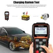 Foxwell BT705 12V 24V Auto Car Battery Tester Analyser Tool AGM GEL 100-2000CCA