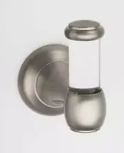 Alno A7381-SN Royale Acrylic Bath Robe Hook Satin Nickel