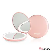 在飛比找屈臣氏網路商店優惠-MSELEC Ms.elec米嬉樂 LED迷你補光化妝鏡-櫻