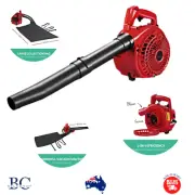 Leaf Blower Vacuum Cordless Garden Dust Blower Handheld Petrol 2-In-1 Home Vac