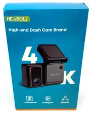 Haeboli Black 4K Professional High End Front And Rear Dash Camera Brand New