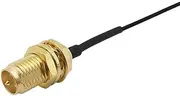 IPX U.FL MHF3 to RP SMA Female Jack 0.81mm RF Jumper Cable Pigtail for PCI WiFi Card Wireless Router 5-50cm(20CM)