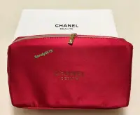 在飛比找Yahoo!奇摩拍賣優惠-CHANEL 香奈兒🔥VIP 滿額禮 手拿包 紅色精緻典藏化