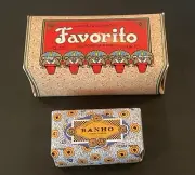 Claus Porto Favorito Red Poppy Bath Soap 5.3 oz. Banho Citron verbera Mini 1 Oz