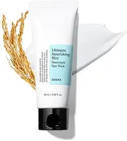 COSRX Ultimate Nourishing Rice Overnight Spa Mask 60ml | Rice Extract 68% and Niacinamide 2% | Korean Skin Care, Animal Testing Free, Paraben Free