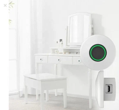 Qidots Digital Furniture Biometric Fingerprint Smart Keyless Lock F022 White