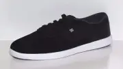 DC Men's Switch Lite Skate Shoes, Black/White, Sizes 7 & 9 US M