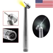 NSK type Dental LED Light 45 Angle degree High Speed Handpiece push button 2H US