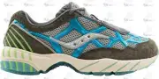 Saucony Originals Grid Web Fresh Rags Manatee Gray Blue S70598-1 Shoe Trainer
