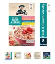 Quaker Qkr Iqo Fruit And Cream Variety 8ct