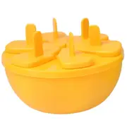 2PC Orange Style Popsicle Ice Lolly Ice Cream Bar Mold Maker with Six Sticks