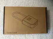 Metal Timer Lock-Smart Padlock for Kitchen Cabinets, Times Out Keyless Pad
