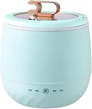 Lyntamy Smart Mini Rice Cooker, Multi-Function Cooker, Mini Hot Pot Rice Cooker, Portable Mini Rice Cooker,Light Green