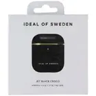 iDeal of Sweden Protective Case for AirPods 1st Gen & 2nd Gen - Jet Black Croco