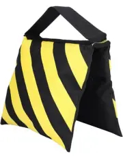 2 Packs Yellow Sandbag Weight Bags for Light Stand Photography Video Equipment,