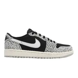 Nike 休閒鞋 Air Jordan 1 Retro Low OG 男鞋 黑 灰 AJ1 復刻 CZ0790-001