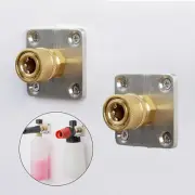 Foam Cannon Holder,Pressure Washer Wall Mount Bracket, 1/4” Quick Connect Organi