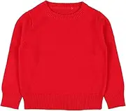 Plain T Shirts for Kids Boys Solid Color Basic Pullover Knit Sweater Girls Sweater Cotton Pullover Knit Candy Base Layer Cute Clothes for Teen Girls Crop Tops