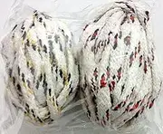 Nada Strings Nada Pajama Dori Strings (Cotton) - White Designer Color | Quality Nada Strings for Ethnic Indian Dresses | 5 Meters Each | Pack of 2
