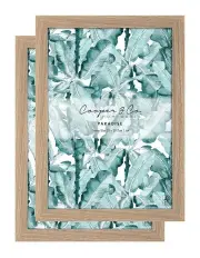 [Cooper & Co] 21x29.7cm Photo Frames Set Of 2 in Oak