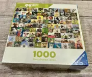 New & Sealed: Ravensburger Puzzle 99 Ninety Nine Funny Animals 1000 Pieces