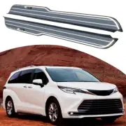 Fits for All New Sienna 2021-2024 Running Board Side Step Nerf Bar Stairs