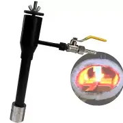 Propane Forge Single Burner For Blacksmithing Knife Making Furnace with Valve