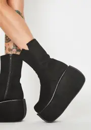 [Demonia] Rock The World Platform Boots