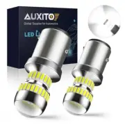 AUXITO 1157 BAY15D Super White LED Reverse Tail Brake Signal Light Bulbs 2800LM (for: Renault)