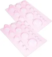 Paper Quilling Mold Set 2pcs Half Ball Mini Molds for DIY Paper Crafts for 3D Quilling Projects