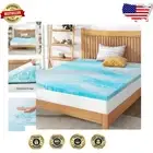 Budget-Friendly Twin XL Gel Memory Foam Mattress Topper - 2 Inch Soft Support