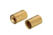 Pool Snooker Billiard Cue Tip Brass Ferrule 10mm (2 x Screw in Type)