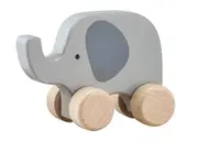 Kaper Kidz - CALM & BREEZY WOODEN ELEPHANT TOY CAR