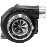 Aeroflow Boosted 5455.63 T3 Flange V-Band Outlet GTX3071 Black - AF8005-3000BLK